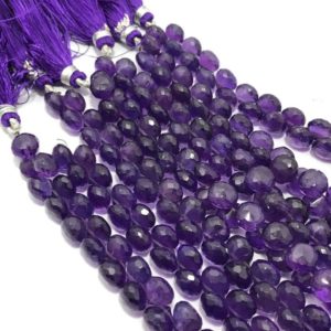 Shop Amethyst Faceted Beads! Natural Amethyst Faceted Brioleete Onion Shape Beads , Amethyst Onion Shape Beads,Amethyst Faceted Beads , Amethyst Beads For Jewelry Making | Natural genuine faceted Amethyst beads for beading and jewelry making.  #jewelry #beads #beadedjewelry #diyjewelry #jewelrymaking #beadstore #beading #affiliate #ad
