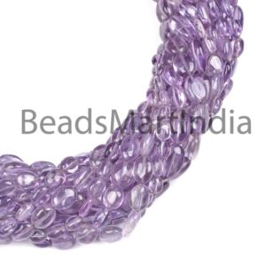 Shop Amethyst Bead Shapes! 5X7-7X9 mm Purple Amethyst Plain Oval Beads, Amethyst Oval Beads, Smooth Amethyst Beads, Amethyst Oval Beads, Amethyst Beads | Natural genuine other-shape Amethyst beads for beading and jewelry making.  #jewelry #beads #beadedjewelry #diyjewelry #jewelrymaking #beadstore #beading #affiliate #ad