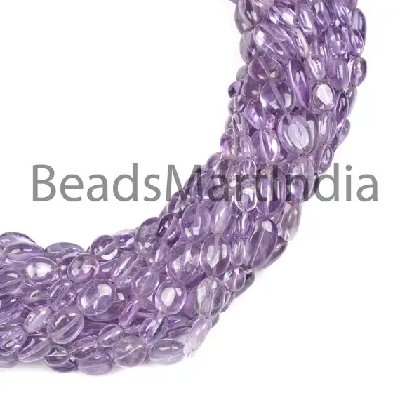 5x7-7x9 Mm Purple Amethyst Plain Oval Beads, Amethyst Oval Beads, Smooth Amethyst Beads, Amethyst Oval Beads, Amethyst Beads