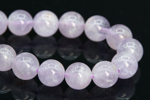 8mm Translucent Pale Lavender Amethyst Beads A Genuine Natural Gemstone Half Strand Round Loose Beads 7.5" Bulk Lot Options (109748h-3055)