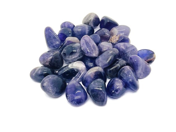 Amethyst Tumbled Stone - Amethyst Gemstone - Natural Gemstone –purple Loose Gemstone - Love - Tu1007