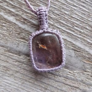 Ametrine gemstone necklace /February and November birthstone | Natural genuine Ametrine necklaces. Buy crystal jewelry, handmade handcrafted artisan jewelry for women.  Unique handmade gift ideas. #jewelry #beadednecklaces #beadedjewelry #gift #shopping #handmadejewelry #fashion #style #product #necklaces #affiliate #ad
