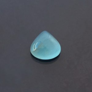 Natural Blue Aquamarine Pear Cut Loose Cabochon Gemstone, Milky Clarity, 13.58ct, 16mm | Natural genuine stones & crystals in various shapes & sizes. Buy raw cut, tumbled, or polished gemstones for making jewelry or crystal healing energy vibration raising reiki stones. #crystals #gemstones #crystalhealing #crystalsandgemstones #energyhealing #affiliate #ad