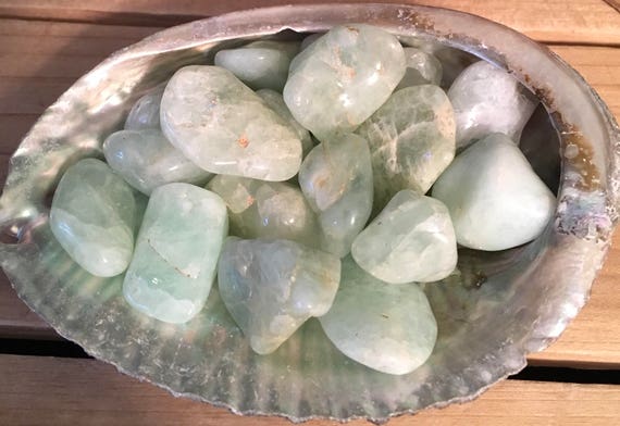 Aquamarine Small Tumbled Stone, Calming, Stone Of Courage, Small Stone, Healing Stone, Healing Crystal, Chakra Stones,spiritual Stone