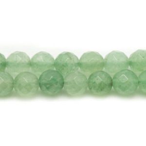 Shop Aventurine Faceted Beads! 5pc – stone beads – green Aventurine faceted 8mm 4558550034847 balls | Natural genuine faceted Aventurine beads for beading and jewelry making.  #jewelry #beads #beadedjewelry #diyjewelry #jewelrymaking #beadstore #beading #affiliate #ad