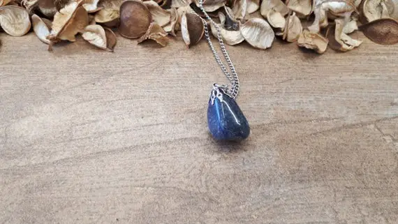 Blue Aventurine Jewelry For Woman - Blue Aventurine Crystal - Blue Aventurine Necklace - Blue Aventurine Pendant - Boho Crystal Necklace