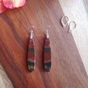 Long bloodstone earrings.  Silver bloodstone earrings | Natural genuine Bloodstone earrings. Buy crystal jewelry, handmade handcrafted artisan jewelry for women.  Unique handmade gift ideas. #jewelry #beadedearrings #beadedjewelry #gift #shopping #handmadejewelry #fashion #style #product #earrings #affiliate #ad