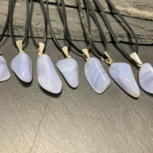 Shop Blue Lace Agate Pendants! Blue Lace Agate pendant | Natural genuine Blue Lace Agate pendants. Buy crystal jewelry, handmade handcrafted artisan jewelry for women.  Unique handmade gift ideas. #jewelry #beadedpendants #beadedjewelry #gift #shopping #handmadejewelry #fashion #style #product #pendants #affiliate #ad