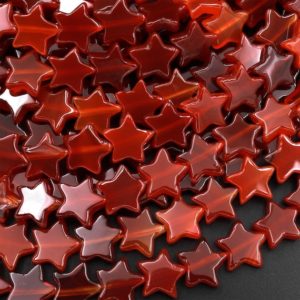 Shop Carnelian Bead Shapes! Carved Natural Carnelian Star Beads 10mm Gemstone Choose from 20pcs, 40pcs | Natural genuine other-shape Carnelian beads for beading and jewelry making.  #jewelry #beads #beadedjewelry #diyjewelry #jewelrymaking #beadstore #beading #affiliate #ad