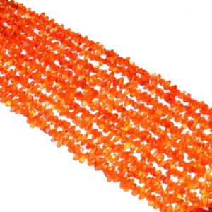 Shop Carnelian Bead Shapes! Natural Carnelian Smooth Teardrop Briolette Side Drill Beads | 4x6mm Beads 13" Strand | Orange Carnelian Semi Precious Gemstone Drops Beads | Natural genuine other-shape Carnelian beads for beading and jewelry making.  #jewelry #beads #beadedjewelry #diyjewelry #jewelrymaking #beadstore #beading #affiliate #ad