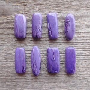 Shop Charoite Cabochons! Charoite cabochon, Natural Purple Charoite Gemstone,  Natural gemstone cabochon, Top Quality | Natural genuine stones & crystals in various shapes & sizes. Buy raw cut, tumbled, or polished gemstones for making jewelry or crystal healing energy vibration raising reiki stones. #crystals #gemstones #crystalhealing #crystalsandgemstones #energyhealing #affiliate #ad