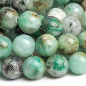 Shop Chrysocolla Round Beads! Genuine Natural Chrysocolla Gemstone Beads 6MM Green Round A Quality Loose Beads (121643) | Natural genuine round Chrysocolla beads for beading and jewelry making.  #jewelry #beads #beadedjewelry #diyjewelry #jewelrymaking #beadstore #beading #affiliate #ad