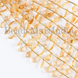 Shop Citrine Bead Shapes! Citrine Beads, Citrine Briolette, Citrine Front to Back Beads, Face Drill Beads, Rose Cut Beads, Fancy Beads, Cabs Uneven, Citrine Gemstone | Natural genuine other-shape Citrine beads for beading and jewelry making.  #jewelry #beads #beadedjewelry #diyjewelry #jewelrymaking #beadstore #beading #affiliate #ad