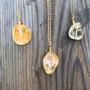 Shop Citrine Pendants! Chakra Jewelry / Citrine / Citrine Necklace / Citrine Pendant / Citrine Jewelry / Polished Citrine / Gold Filled | Natural genuine Citrine pendants. Buy crystal jewelry, handmade handcrafted artisan jewelry for women.  Unique handmade gift ideas. #jewelry #beadedpendants #beadedjewelry #gift #shopping #handmadejewelry #fashion #style #product #pendants #affiliate #ad