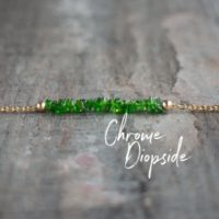 Green Chrome Diopside Necklace, Healing Crystal Choker, Jewelry Gift For Her | Natural genuine Gemstone jewelry. Buy crystal jewelry, handmade handcrafted artisan jewelry for women.  Unique handmade gift ideas. #jewelry #beadedjewelry #beadedjewelry #gift #shopping #handmadejewelry #fashion #style #product #jewelry #affiliate #ad