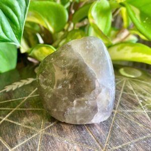 Shop Tumbled Emerald Crystals & Pocket Stones! Extra Large Emerald Auralite Tumbled Stone | Rare Canadian Crystal | Natural genuine stones & crystals in various shapes & sizes. Buy raw cut, tumbled, or polished gemstones for making jewelry or crystal healing energy vibration raising reiki stones. #crystals #gemstones #crystalhealing #crystalsandgemstones #energyhealing #affiliate #ad