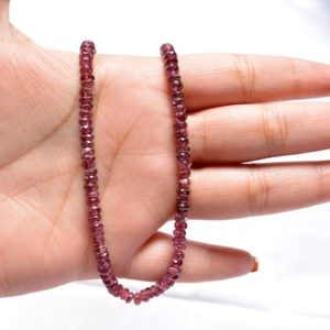 Shop Garnet Faceted Beads! Garnet Beads, Faceted Garnet Beads, Garnet Rondelles, Garnet Loose Beads, Gemstone Bead, Red Color Beads, 4mm – 5mm, 13" Strand #PP9185 | Natural genuine faceted Garnet beads for beading and jewelry making.  #jewelry #beads #beadedjewelry #diyjewelry #jewelrymaking #beadstore #beading #affiliate #ad