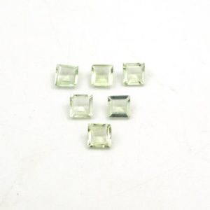 Natural Green AMETHYST, AAA grade, Loose Gemstone for Jewelry, Faceted Rectangle Amethyst Gemstone, Flat Back, Calibrated Size Available | Natural genuine stones & crystals in various shapes & sizes. Buy raw cut, tumbled, or polished gemstones for making jewelry or crystal healing energy vibration raising reiki stones. #crystals #gemstones #crystalhealing #crystalsandgemstones #energyhealing #affiliate #ad