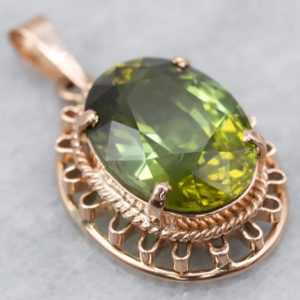Shop Green Tourmaline Pendants! Green Tourmaline Solitaire Pendant, Tourmaline Filigree Pendant, Rose Gold Tourmaline Pendant, Tourmaline Jewelry, Anniversary Gift A9087 | Natural genuine Green Tourmaline pendants. Buy crystal jewelry, handmade handcrafted artisan jewelry for women.  Unique handmade gift ideas. #jewelry #beadedpendants #beadedjewelry #gift #shopping #handmadejewelry #fashion #style #product #pendants #affiliate #ad