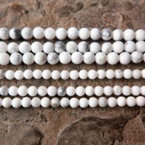 Shop Howlite Beads! white howlite small gemstone beads – small howlite spacer beads wholesale – white jewelry beads – beading supplies -2mm 3mm beads -15inch | Natural genuine beads Howlite beads for beading and jewelry making.  #jewelry #beads #beadedjewelry #diyjewelry #jewelrymaking #beadstore #beading #affiliate #ad