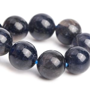 Shop Iolite Bracelets! 8MM Iolite Beads Deep Gray Blue Bracelet Grade AA+ Genuine Natural Round Gemstone 6" (121194h-3104) | Natural genuine Iolite bracelets. Buy crystal jewelry, handmade handcrafted artisan jewelry for women.  Unique handmade gift ideas. #jewelry #beadedbracelets #beadedjewelry #gift #shopping #handmadejewelry #fashion #style #product #bracelets #affiliate #ad
