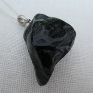 Shop Jet Pendants! PENDANT slightly polished naturally beautiful Whitby jet gemstone | Natural genuine Jet pendants. Buy crystal jewelry, handmade handcrafted artisan jewelry for women.  Unique handmade gift ideas. #jewelry #beadedpendants #beadedjewelry #gift #shopping #handmadejewelry #fashion #style #product #pendants #affiliate #ad