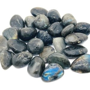 Shop Tumbled Labradorite Crystals & Pocket Stones! Labradorite Tumbled Stone – Labradorite Gemstone –Healing Crystals – Healing Stone – TU1006 | Natural genuine stones & crystals in various shapes & sizes. Buy raw cut, tumbled, or polished gemstones for making jewelry or crystal healing energy vibration raising reiki stones. #crystals #gemstones #crystalhealing #crystalsandgemstones #energyhealing #affiliate #ad