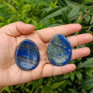 Shop Lapis Lazuli Shapes! Lapis Lazuli Worry Stone | Natural genuine stones & crystals in various shapes & sizes. Buy raw cut, tumbled, or polished gemstones for making jewelry or crystal healing energy vibration raising reiki stones. #crystals #gemstones #crystalhealing #crystalsandgemstones #energyhealing #affiliate #ad