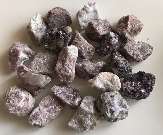 Lepidolite Natural Stone, Raw Stone, Healing Stone,healing Crystal, Chakra Stone, Spiritual Stone