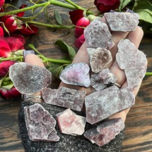 Shop Raw & Rough Lepidolite Stones! Lepidolite, Lepidolite Slice, Raw Lepidolite, Qty. 1 | Natural genuine stones & crystals in various shapes & sizes. Buy raw cut, tumbled, or polished gemstones for making jewelry or crystal healing energy vibration raising reiki stones. #crystals #gemstones #crystalhealing #crystalsandgemstones #energyhealing #affiliate #ad