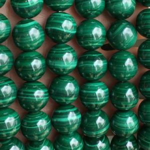 Shop Malachite Round Beads! 6PCS AAA 12mm Genuine natural malachite round beads, High quality Green gemstone, High quality DIY beads supply, gemstone wholesaler KT | Natural genuine round Malachite beads for beading and jewelry making.  #jewelry #beads #beadedjewelry #diyjewelry #jewelrymaking #beadstore #beading #affiliate #ad