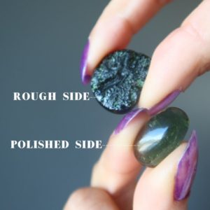Shop Moldavite Stones & Crystals! Moldavite Crystal Tumbled with Love Soul Star Chakra Stone | Natural genuine stones & crystals in various shapes & sizes. Buy raw cut, tumbled, or polished gemstones for making jewelry or crystal healing energy vibration raising reiki stones. #crystals #gemstones #crystalhealing #crystalsandgemstones #energyhealing #affiliate #ad
