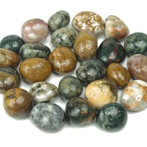 Shop Ocean Jasper Stones & Crystals! Ocean Jasper Tumbled Stone – Ocean Jasper Crystal – Healing Stone – Natural Gemstone – Gifts – TU1011 | Natural genuine stones & crystals in various shapes & sizes. Buy raw cut, tumbled, or polished gemstones for making jewelry or crystal healing energy vibration raising reiki stones. #crystals #gemstones #crystalhealing #crystalsandgemstones #energyhealing #affiliate #ad
