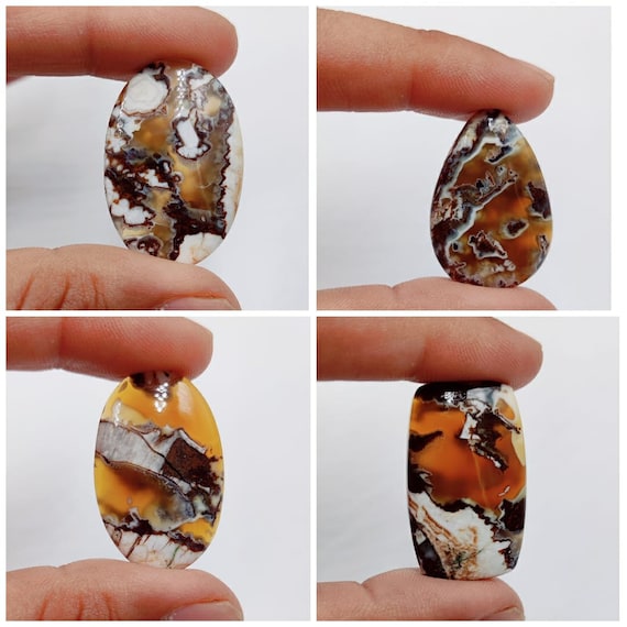Indonesian Opal Gemstone,  Cabochon, Loose Pendant Stone For Jewelry / Healing Crystal