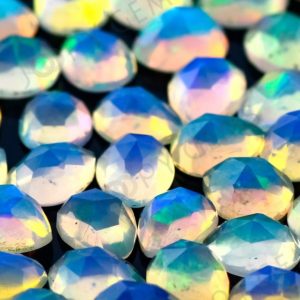 Shop Opal Cabochons! White Opal Rose Cut Cabochon 3x4mm Pear – per stone | Natural genuine stones & crystals in various shapes & sizes. Buy raw cut, tumbled, or polished gemstones for making jewelry or crystal healing energy vibration raising reiki stones. #crystals #gemstones #crystalhealing #crystalsandgemstones #energyhealing #affiliate #ad