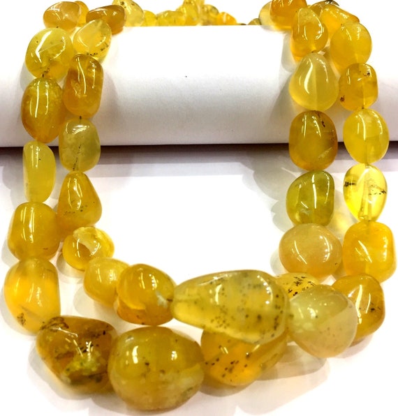 Extremely Beautiful~~natural Yellow Opal Smooth Nuggets Beads Gorgeoues Nuggets Opal Beads Necklace Opal Nuggets Gemstone Beads Top Quality.