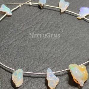Shop Opal Chip & Nugget Beads! Natural Ethiopian Opal uneven shape Gemstone Rough , Welo Fire Ethiopian Opal Rough Beads, Opal Multi Fire,13 Pcs Opal Raw Beads , Rare Opal | Natural genuine chip Opal beads for beading and jewelry making.  #jewelry #beads #beadedjewelry #diyjewelry #jewelrymaking #beadstore #beading #affiliate #ad