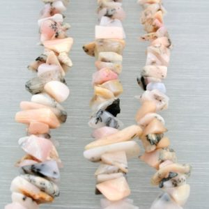 Shop Opal Chip & Nugget Beads! Pink Opal small chips beads 4.5-12mm (ETB01364) Unique jewelry/Vintage jewelry/Gemstone necklace | Natural genuine chip Opal beads for beading and jewelry making.  #jewelry #beads #beadedjewelry #diyjewelry #jewelrymaking #beadstore #beading #affiliate #ad