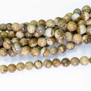 Shop Picture Jasper Round Beads! picture jasper beads -jasper gemstone beads – round beads wholesale – jasper loose beads for jewellery making – size 4-16mm – 15 inch | Natural genuine round Picture Jasper beads for beading and jewelry making.  #jewelry #beads #beadedjewelry #diyjewelry #jewelrymaking #beadstore #beading #affiliate #ad