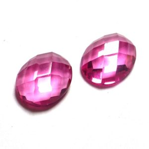 Shop Pink Sapphire Stones & Crystals! Pink Sapphire Loose Gemstone Cabochon Oval Cut Perfect For A Ring Or Pendant September Birth Stone Perfect For Use With Pmc Or Metal Clay | Natural genuine stones & crystals in various shapes & sizes. Buy raw cut, tumbled, or polished gemstones for making jewelry or crystal healing energy vibration raising reiki stones. #crystals #gemstones #crystalhealing #crystalsandgemstones #energyhealing #affiliate #ad