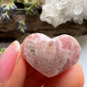 Shop Rhodochrosite Cabochons! Rhodochrosite Heart Cabochon, Polished Rhodochrosite, Rhodochrosite Cabochon | Natural genuine stones & crystals in various shapes & sizes. Buy raw cut, tumbled, or polished gemstones for making jewelry or crystal healing energy vibration raising reiki stones. #crystals #gemstones #crystalhealing #crystalsandgemstones #energyhealing #affiliate #ad