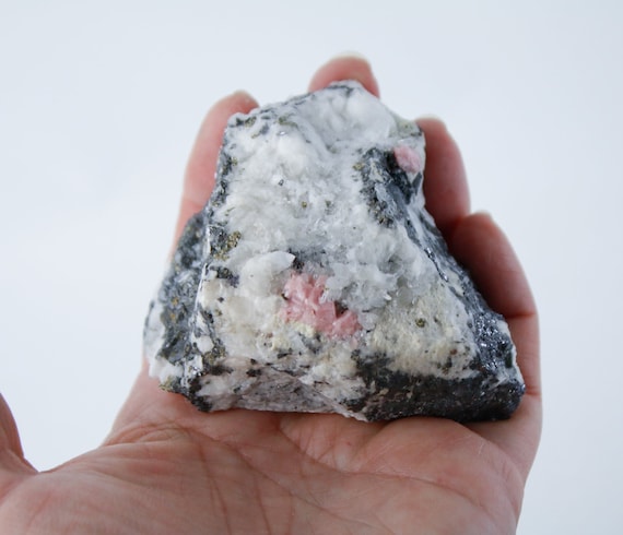 Rhodochrosite From Colorado - Mixed Mineral Specimen
