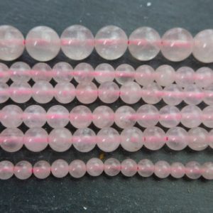 Shop Rose Quartz Round Beads! natural rose quartz beads – pink quartz round beads – pink gemstone beads – natural gemstone beads – 4mm 6mm 8mm 10mm 12mm quartz – 15inch | Natural genuine round Rose Quartz beads for beading and jewelry making.  #jewelry #beads #beadedjewelry #diyjewelry #jewelrymaking #beadstore #beading #affiliate #ad