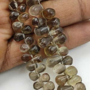 Shop Smoky Quartz Bead Shapes! Natural White Rainbow Heishi Tyre Gemstone Beads,Rainbow Flat Coin Beads,White Rainbow 5.00-6.00 MM Tyre Beads,Rainbow Beads For Jewelry | Natural genuine other-shape Smoky Quartz beads for beading and jewelry making.  #jewelry #beads #beadedjewelry #diyjewelry #jewelrymaking #beadstore #beading #affiliate #ad