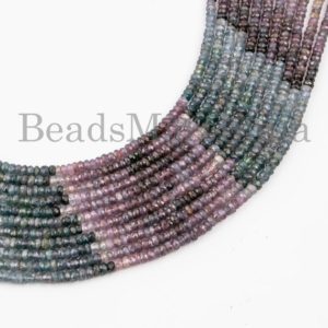 Shop Spinel Beads! AA Quality Lavender Spinel Beads, 3.75-5 mm Spinel Faceted Beads, Lavender Spinel Rondelle Beads, Spinel Rondelle Beads, Spinel Beads | Natural genuine beads Spinel beads for beading and jewelry making.  #jewelry #beads #beadedjewelry #diyjewelry #jewelrymaking #beadstore #beading #affiliate #ad