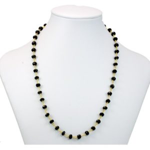 Shop Spinel Necklaces! Black Spinel Necklace 6mm 14k Gold Fill Beaded Chain Link  24 Inches Natural Faceted Rondelles AAA Classic Neutral Versatile Simple | Natural genuine Spinel necklaces. Buy crystal jewelry, handmade handcrafted artisan jewelry for women.  Unique handmade gift ideas. #jewelry #beadednecklaces #beadedjewelry #gift #shopping #handmadejewelry #fashion #style #product #necklaces #affiliate #ad