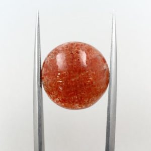 Shop Sunstone Cabochons! Natural Round Sunstone Cabochon Gemstone | Loose Stone for Jewelry Making – 16mm, 13.10ct | Natural genuine stones & crystals in various shapes & sizes. Buy raw cut, tumbled, or polished gemstones for making jewelry or crystal healing energy vibration raising reiki stones. #crystals #gemstones #crystalhealing #crystalsandgemstones #energyhealing #affiliate #ad