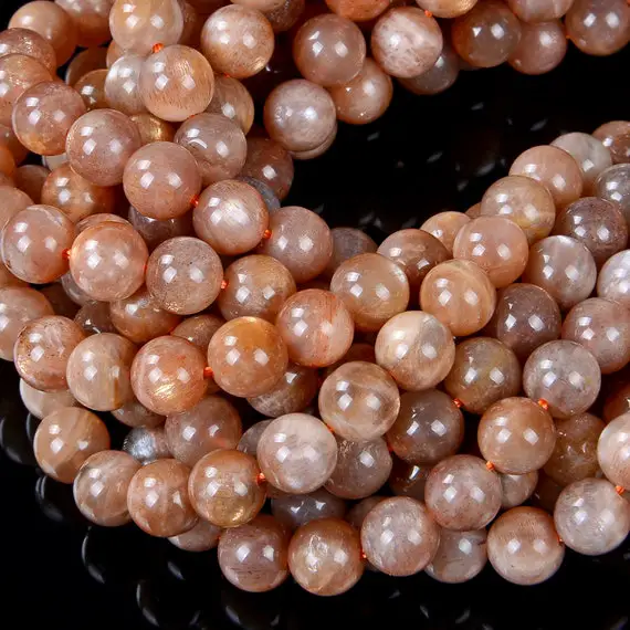 6mm Sunstone Gemstone  Grade Aaa Round Beads 15.5 Inch Full Strand (80008131-d20)