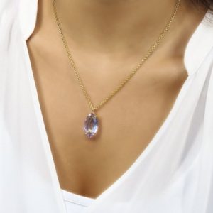 Shop Tanzanite Pendants! Marquise Tanzanite Necklace · Purple Blue Pendant Necklace · December Birthstone Necklace · Crystal Necklace For Women | Natural genuine Tanzanite pendants. Buy crystal jewelry, handmade handcrafted artisan jewelry for women.  Unique handmade gift ideas. #jewelry #beadedpendants #beadedjewelry #gift #shopping #handmadejewelry #fashion #style #product #pendants #affiliate #ad