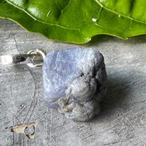Shop Tanzanite Pendants! Natural Tanzanite Pendant 0.8" raw | Natural genuine Tanzanite pendants. Buy crystal jewelry, handmade handcrafted artisan jewelry for women.  Unique handmade gift ideas. #jewelry #beadedpendants #beadedjewelry #gift #shopping #handmadejewelry #fashion #style #product #pendants #affiliate #ad
